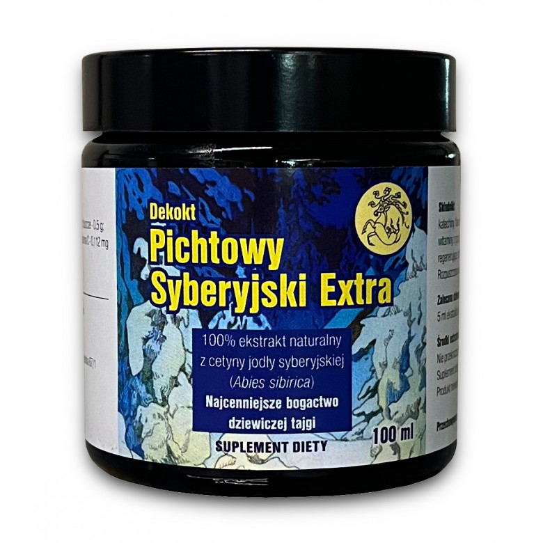 Dekokt Pichtowy Syberyjski Extra 100ml VITUS - Wiesiołek-Pharma Dekokt Pichtowy Syberyjski Extra 100ml VITUS - Wiesiołek-Pharma