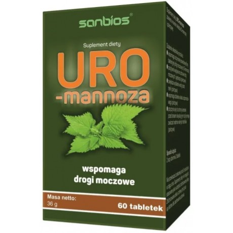 Uro-mannoza 60 tabl. SANBIOS - Wiesiołek-Pharma
