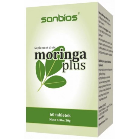 Moringa 60 tabl. SANBIOS - Wiesiołek-Pharma