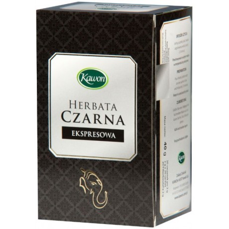 Herbata czarna 20x2g KAWON - Wiesiołek-Pharma