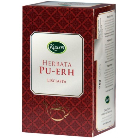 Herbata czerwona Pu-Erh 80g KAWON - Wiesiołek-Pharma
