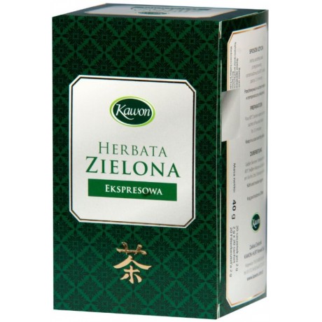 Herbata zielona 20x2g KAWON - Wiesiołek-Pharma