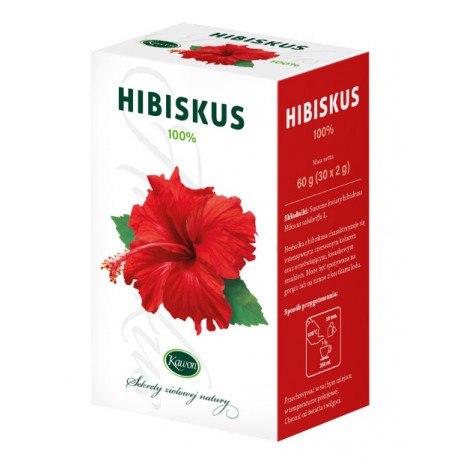 Hibiskus kwiat 30x2g KAWON - Wiesiołek-Pharma
